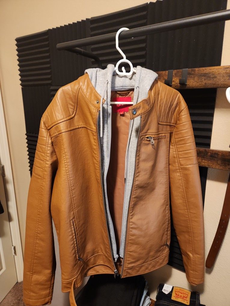 GUESS leather Jacket