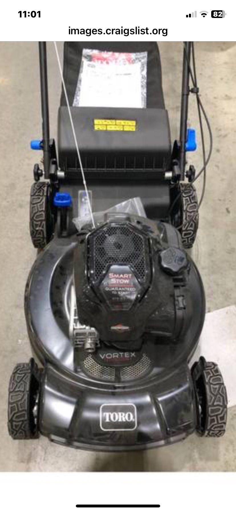 New Used Once 569$ New 2025 TORO RECYCLER 22 Inch Self Propelled Lawn Mower