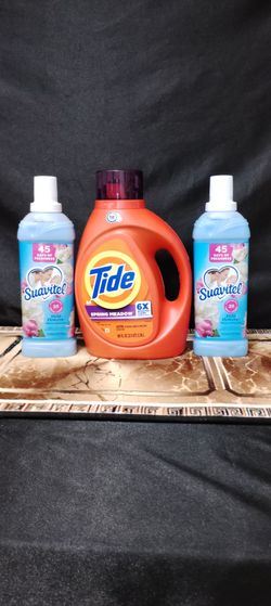 Tide Detergent & Suavitel