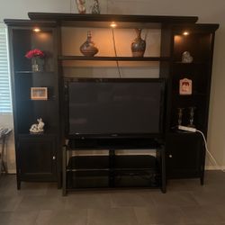 Entertainment Center, TV and TV Stand