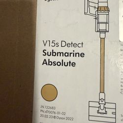 Dyson v15s detect submarine absolute