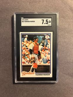 Vintage 1978 Topps #60 Thurman Munson. Negotiable
