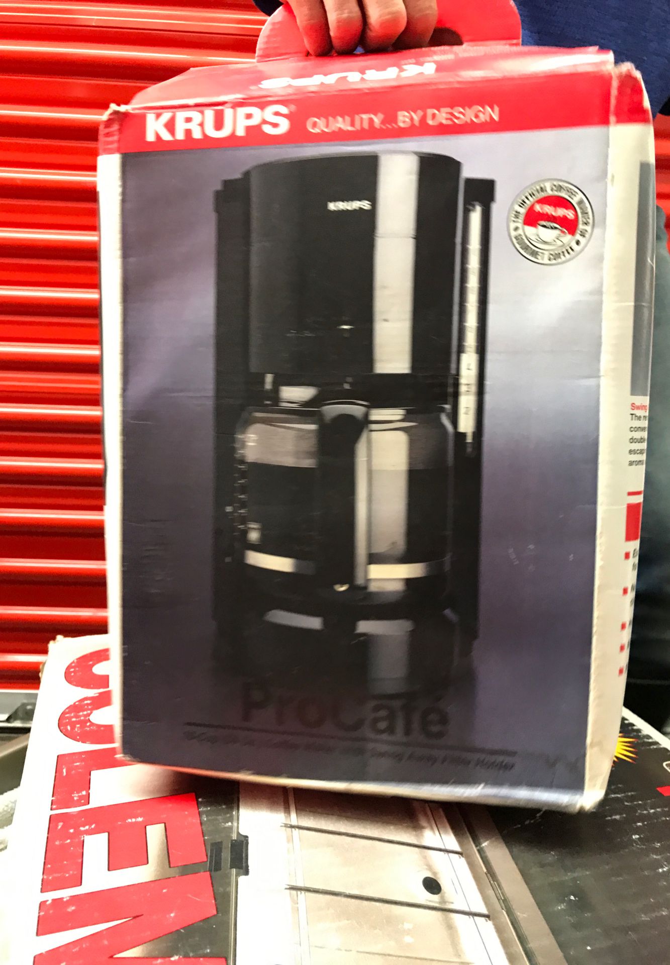 Krups Coffee maker and pot brand new never used