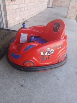 spriderman bumper car