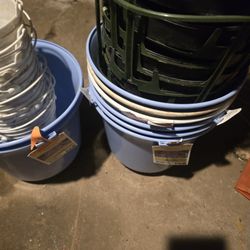 Empty Plant Pots