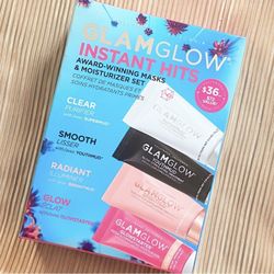 GLAMGLOW INSTANT HIT MASK SET