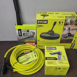 Ryobi Pressure Washer Set