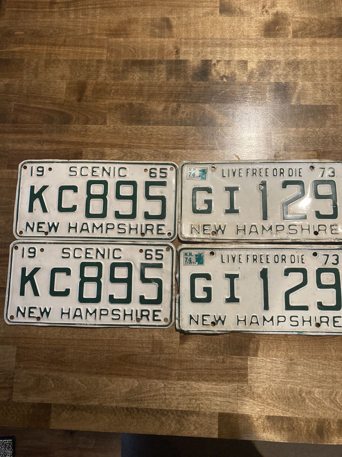 NH License Plates