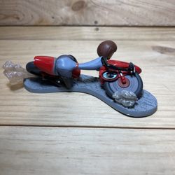 (contact info removed) Disney Pixar Incredibles 2 Elastigirl Riding Motorcycle PVC Toy Figurine