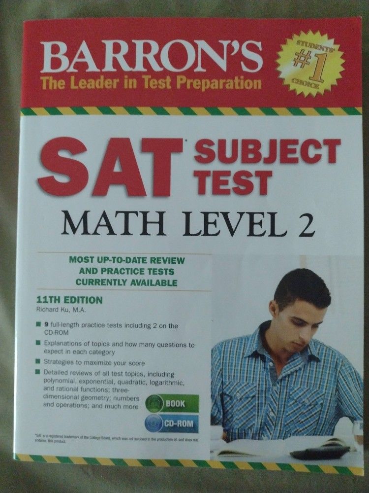 SAT Math Level 2 Guidebook by Barron's