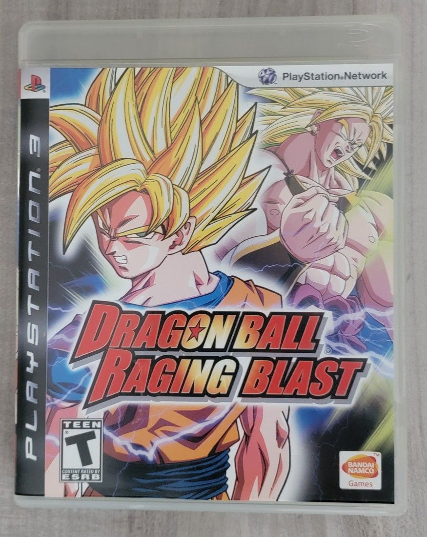 Ps3 Dragon ball Raging Blast game