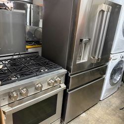 DACOR  bundle  Stainless Steel Refrigerator And Slide In 