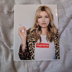 Kate Moss Supreme Sticker