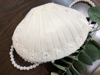 seashell wedding ring bearer