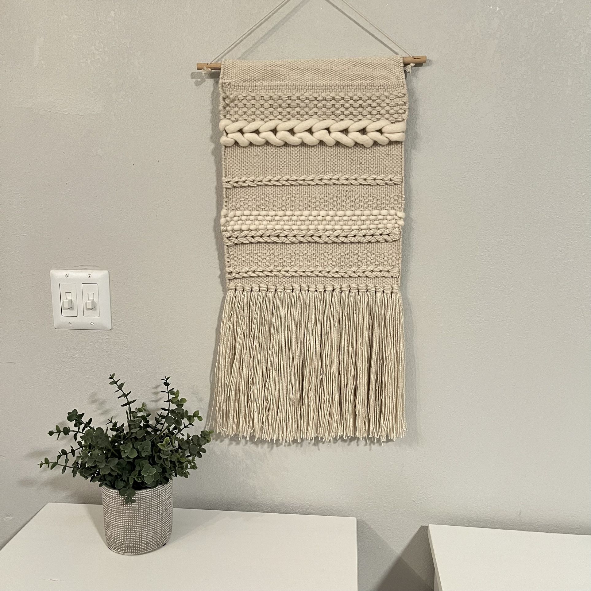 Boho Wall Hanging Macrame Tapestry Decor