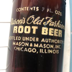 Mason’s Root Beer Bottle