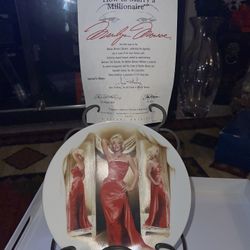 Marilyn Monroe Collectible Plate