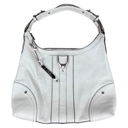Cole Haan Cream/Ivory Pebbled Leather HOBO Women’s Shoulder Bag Purse Handbag