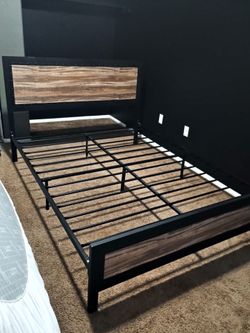 Like New Queen Size Bed Frame