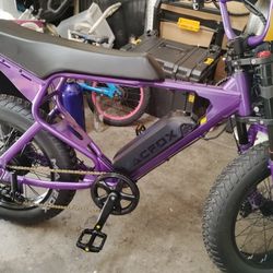 MACFOX ELECTRIC BIKE PURPLE FAST FAST