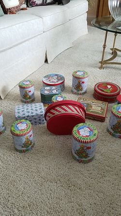 Cookie Tins New
