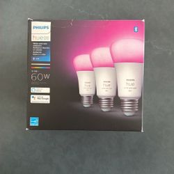 Philips Hue White & Color Ambiance Bulbs (Pack Of 3)