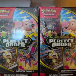 Pokemon- Perfect Order Booster Bundle