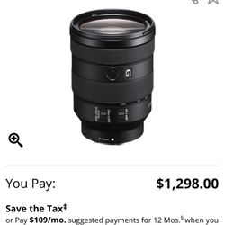 Sony FE 4/24-105 G OSS