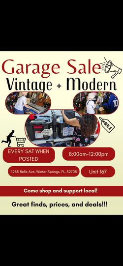Old School New School Garage Sale