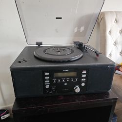 Record, CD, Radio Player
