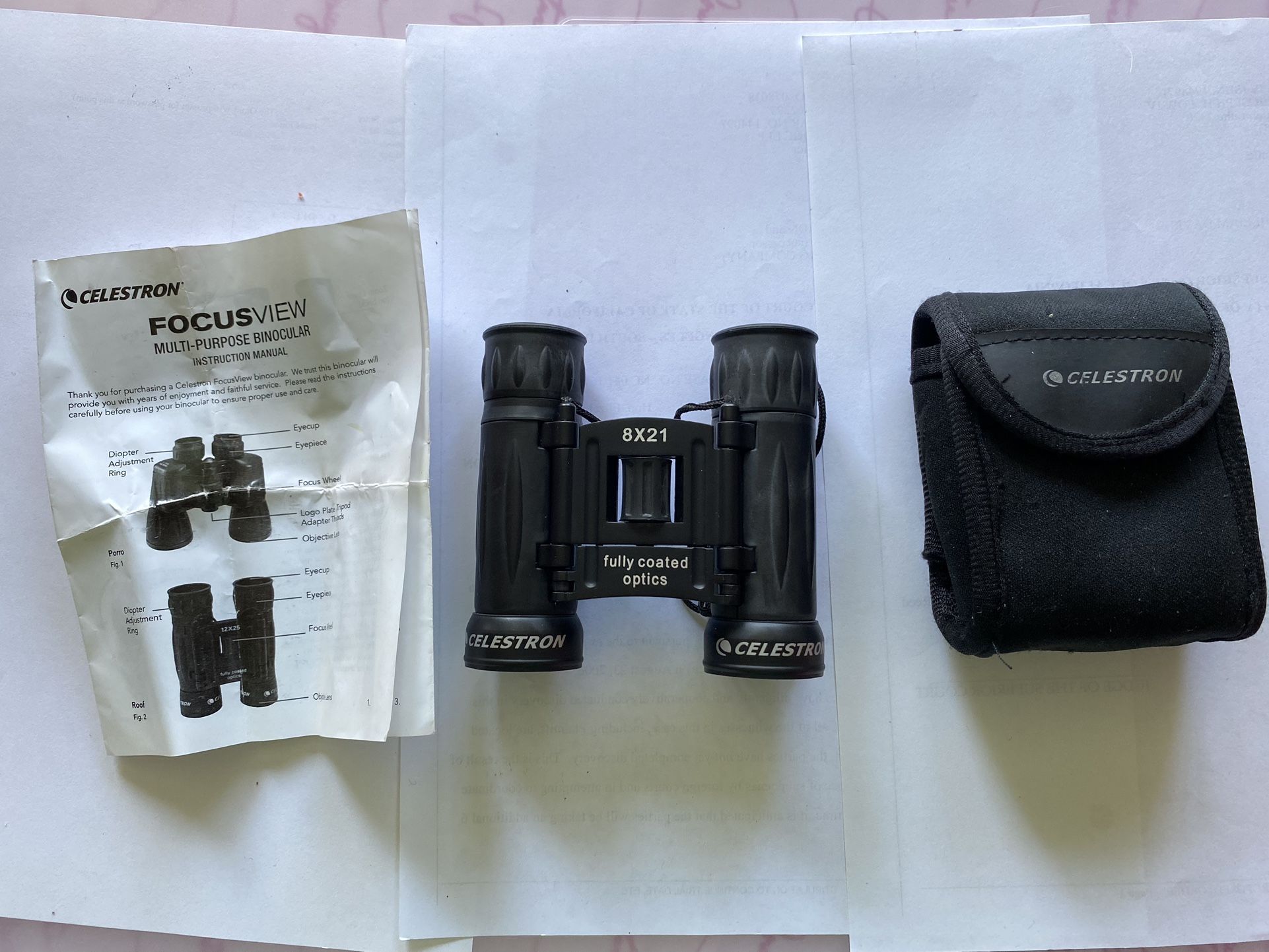 Celestron FocusView Binoculars 8x21