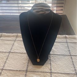 Chain and Charm Real Gold