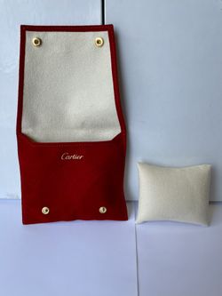 Carter Watch/ Jewelry Pouch authentic