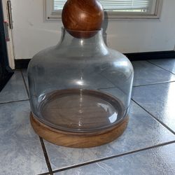Glass/Wood Terrarium