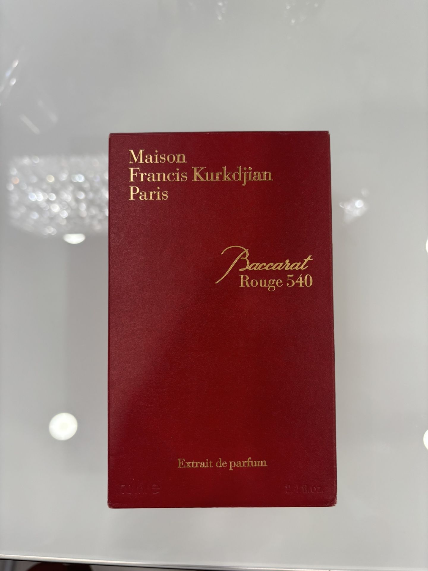 Maison Francis Kurkdjian Paris Baccarat Rouge 540