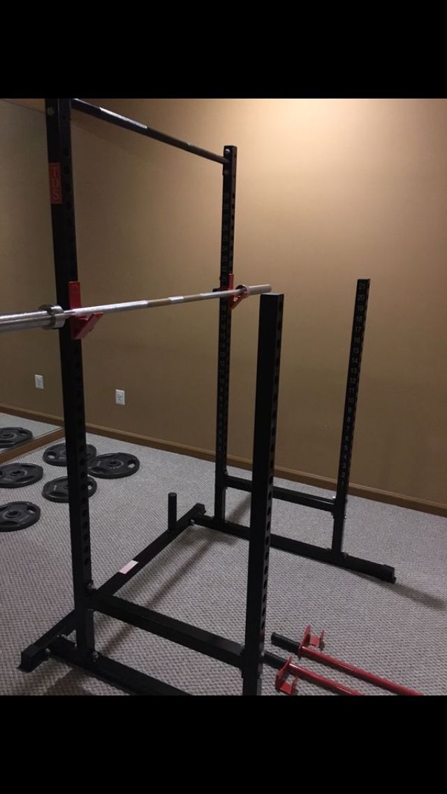 Power Rack with Bench and Weights