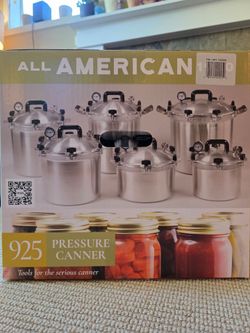 All American 925 25-Quart Pressure Canner – Brand New in Box