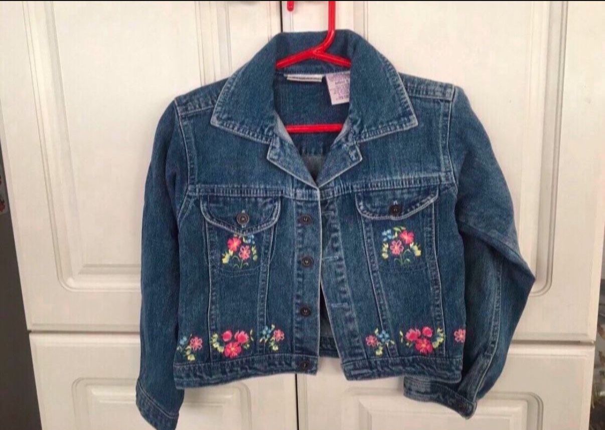 Girls’ Jean Jacket In Size 5