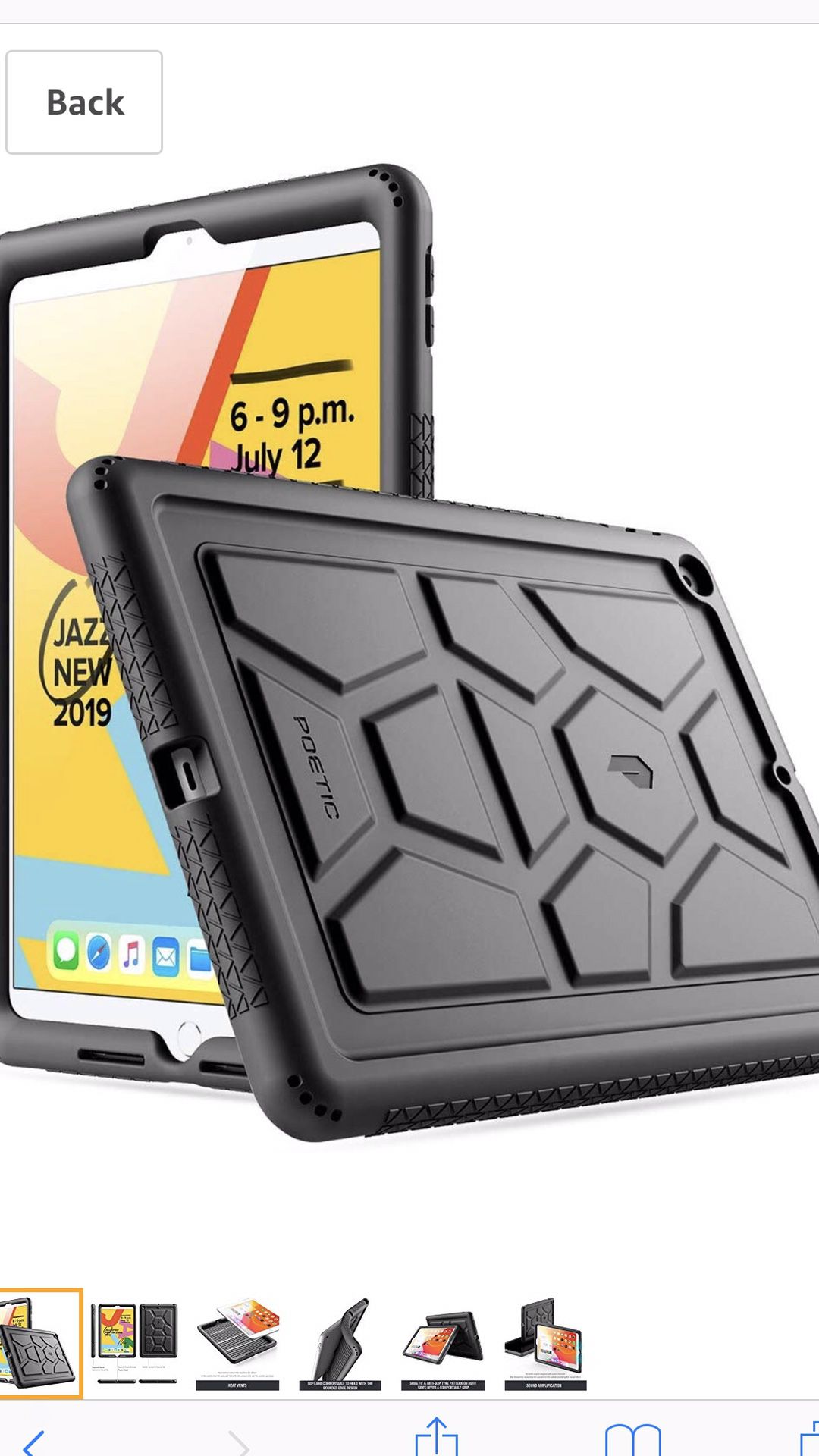 iPad 10.2 2019 tablet case