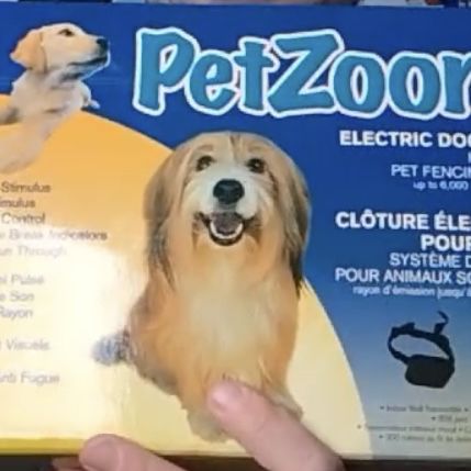 PetZoom Electric Dog Fence In-Ground Pet Fencing System