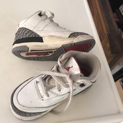 Nice Toddlers Leather Nike Air Jordans Size 1/3 Pitcher Only $10 Firm