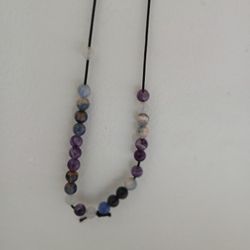 Amethyst , Sodalite, and Clear Quartz 