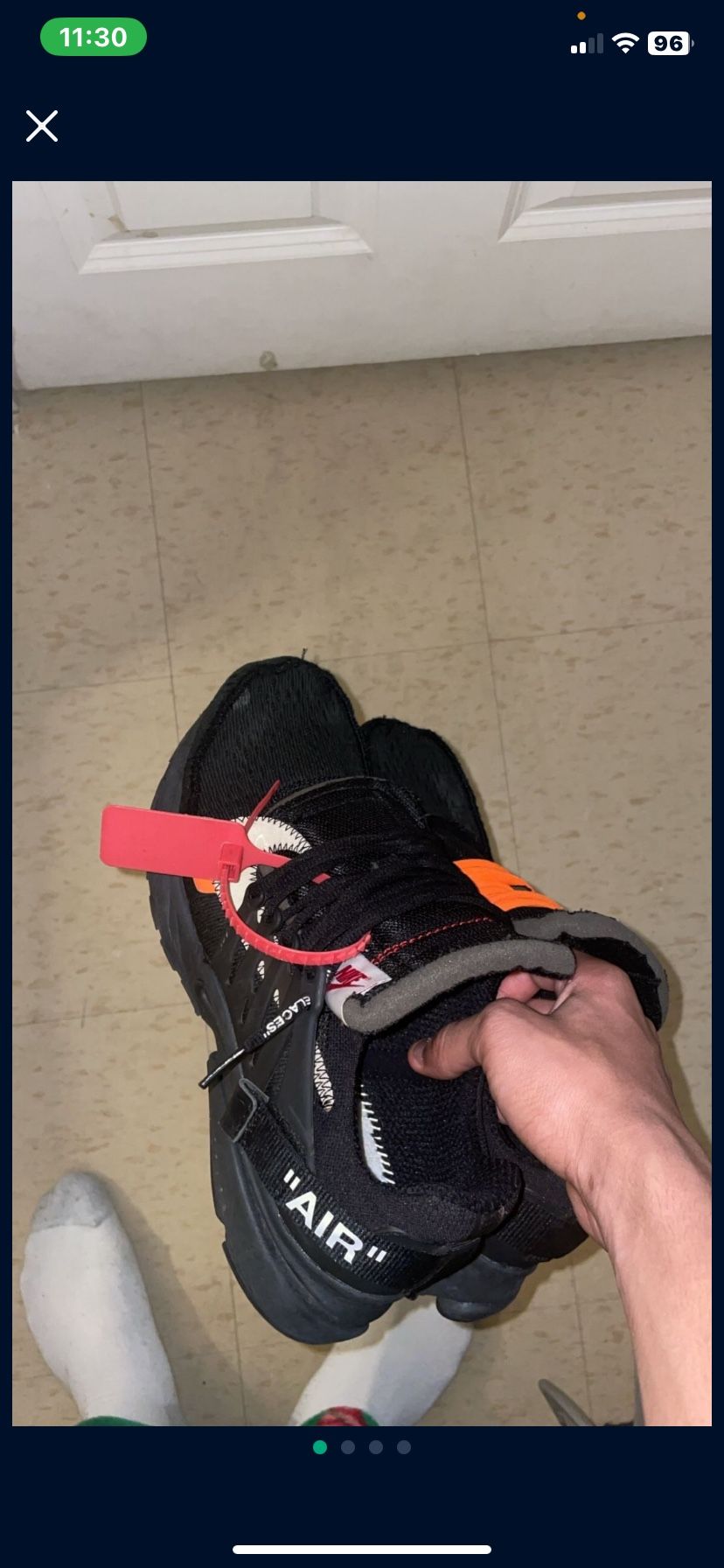 Off white runners