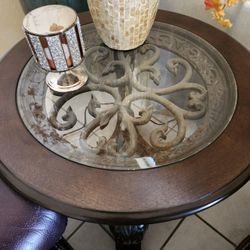 Side Table 27 Inches Round