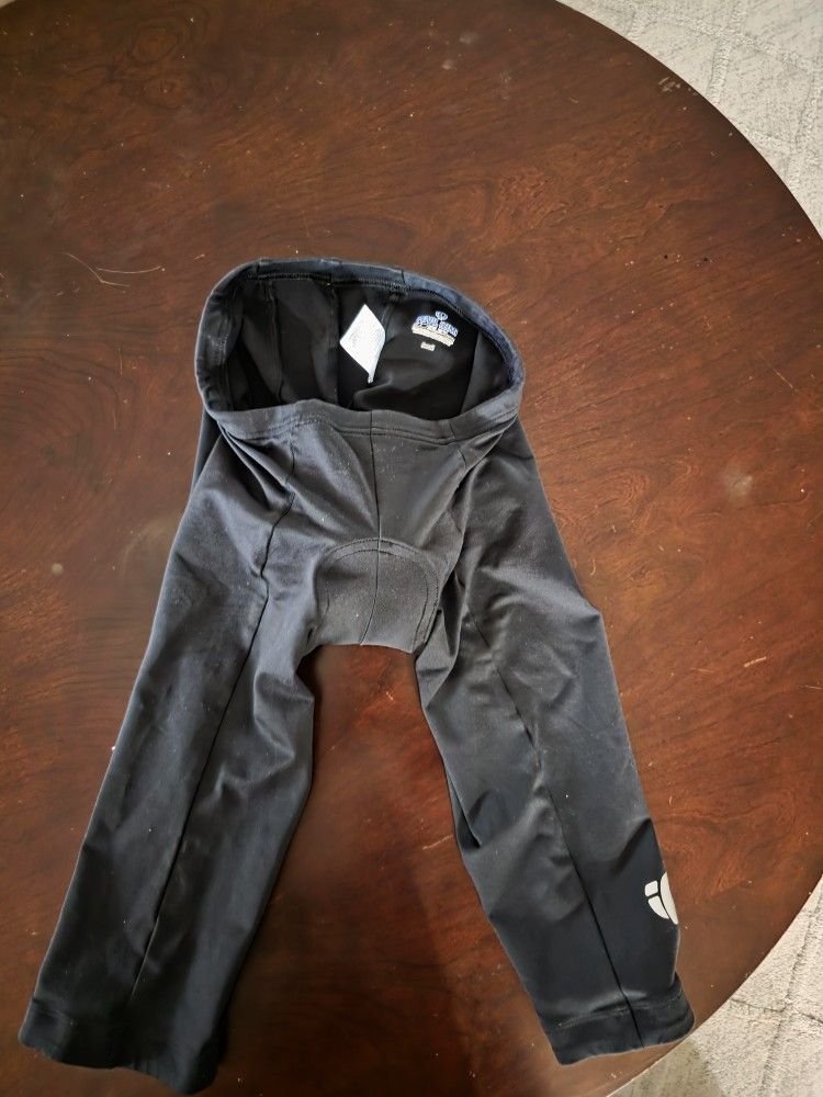 Pearl Izumi cycling tights with a chamois pad