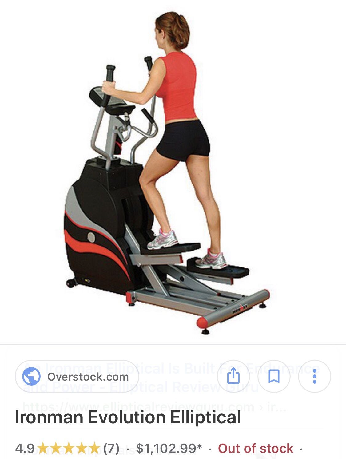 Ironman Evo1 Elliptical for Sale in Powder Springs, GA OfferUp