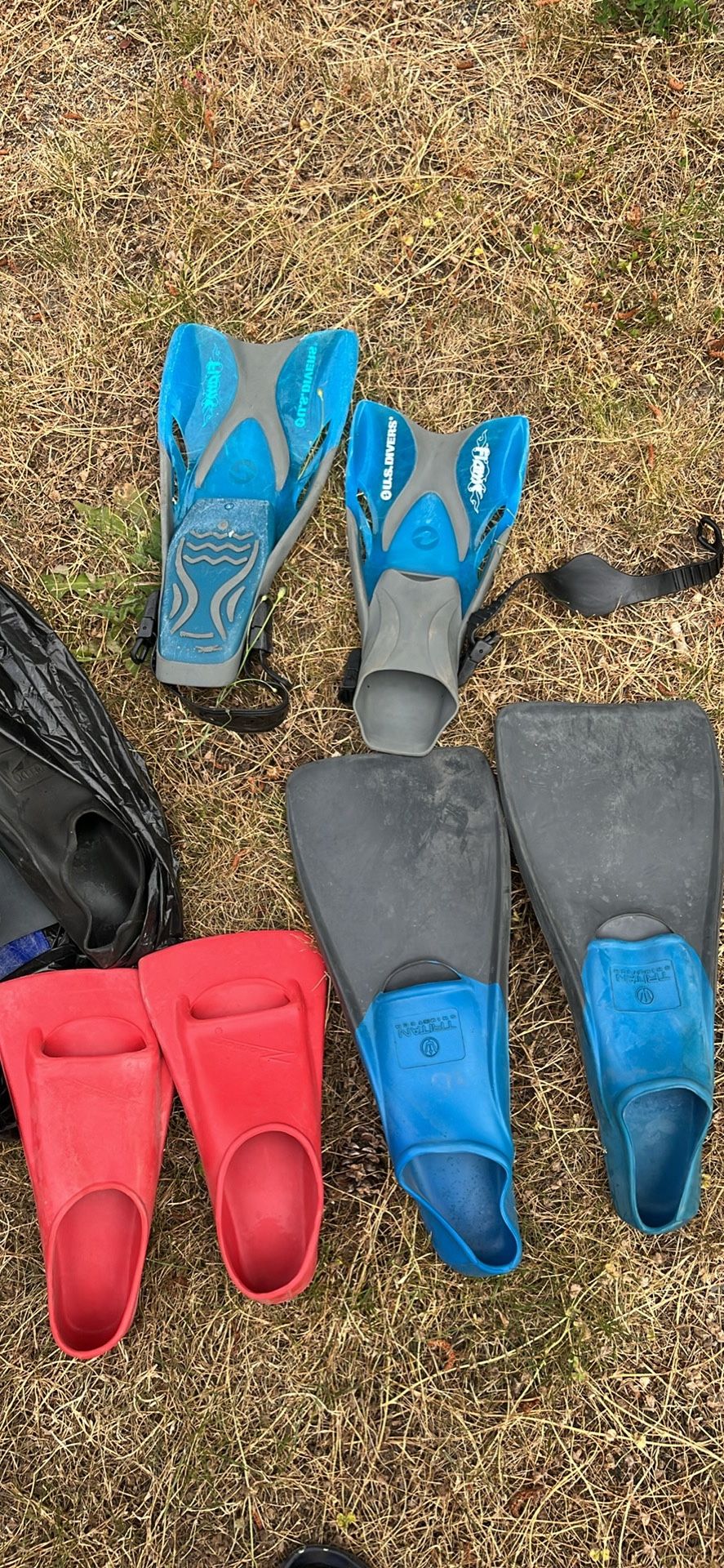 Big Lot Swimming Fins/ Swimming Equipment