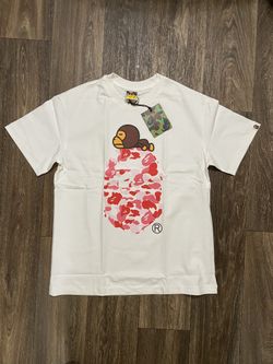 Pink camo bape tee