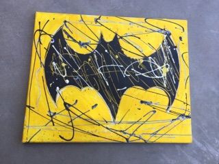 Batman canvas painting