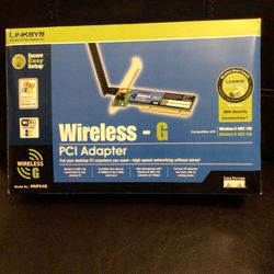 Linksys Wireless G PCI ADAPTER 